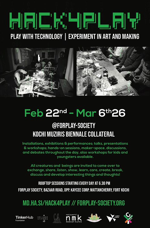 Hack4Play: Kochi Muziris Biennale Collateral